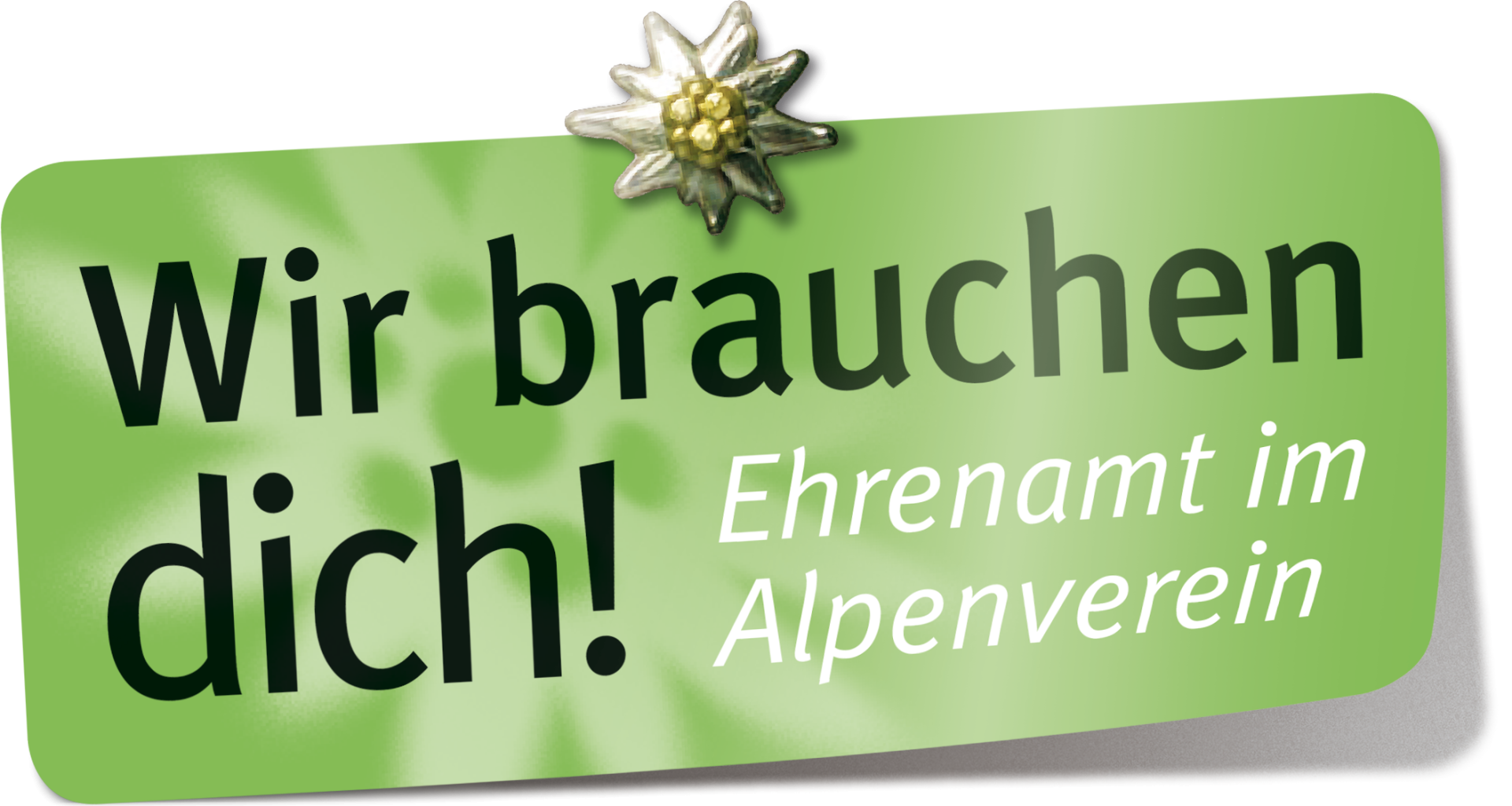 Ehrenamtpickerl | © Deutscher Alpenverein e.V.
